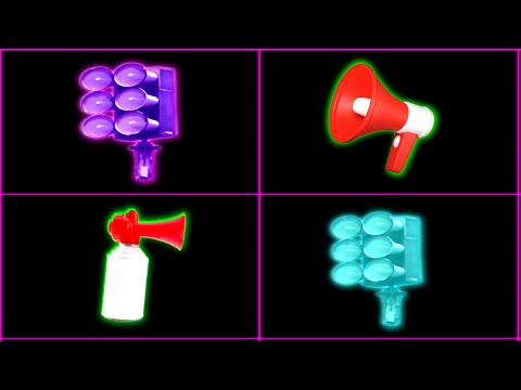 40 Tornado Siren , Air Horn , Danger Alarm Sound Variations in 190 seconds