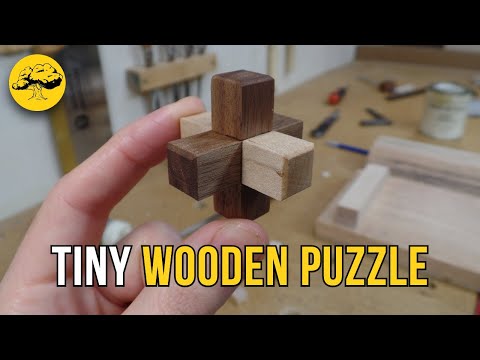Simple DIY Woodworking Gift Idea: The 3-Piece Burr Puzzle