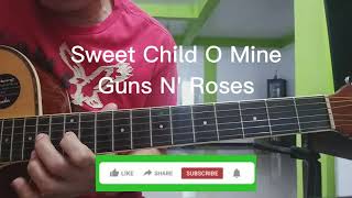 Download lagu Sweet Child O Mine - GNR (Intro/Bass Acoustic Guitar Tutorial) Standard Tuning mp3