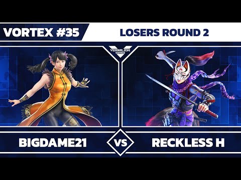 [Vortex #35] BigDame21 vs RecklessH - Losers Round 2 - Tekken 7