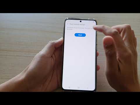 Galaxy S21/Ultra/Plus: How to Reset Network Settings