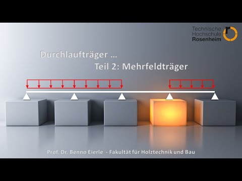 Wie berechnet man Durchlaufträger mit dem Tabellenbuch? Teil 2  WDZH 32