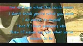 bizzare love triangle with lyrics