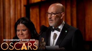 'All The Empty Rooms' Wins Best Documentary Short Film | 98th Oscars Speech (2026)