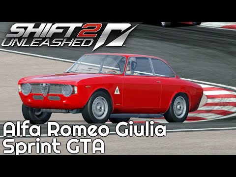 Alfa Romeo Giulia Sprint GTA - Dijon-Prenois [ NFS/Need for Speed: Shift 2 | Gameplay ]