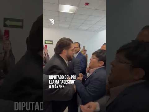¡Diputado del PRI llama “as3s1n0” a Máynez! ☠️🤬
