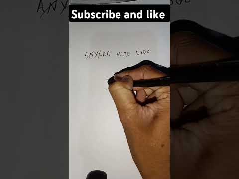 ANVIKA name logo #shorts #anvika