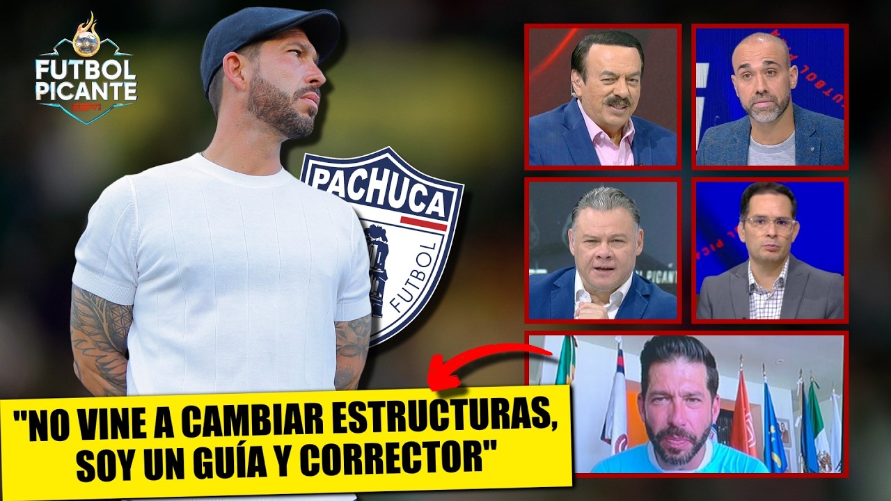 BENJAMÍN MORA deja claro el OBJETIVO del PACHUCA y habla de RAFA MÁRQUEZ con MÉXICO | Futbol Picante