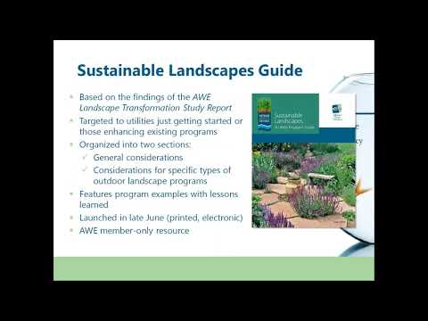 AWE/EPA Partner Webinar - Efficient Irrigation Practices for Medians and Park Strips