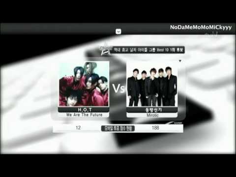 100802 [tvN] Musíc $h0w Newt0n CHÅRT Mål£ Ïd0l BEST10 Part.2/2