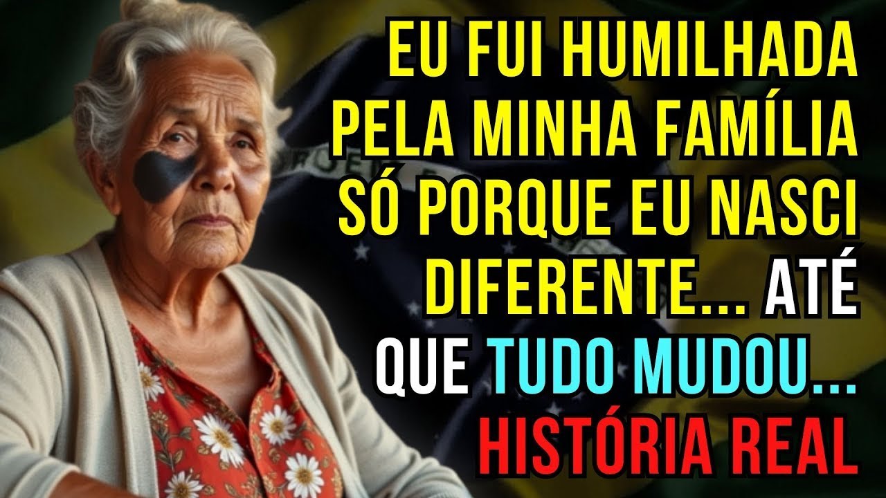 HISTÓRIA REAL DESTA AVÓ 👵💔 FUI HUMILHADA PELA MINHA FAMÍLIA SÓ PORQUE EU NASCI DIFERENTE