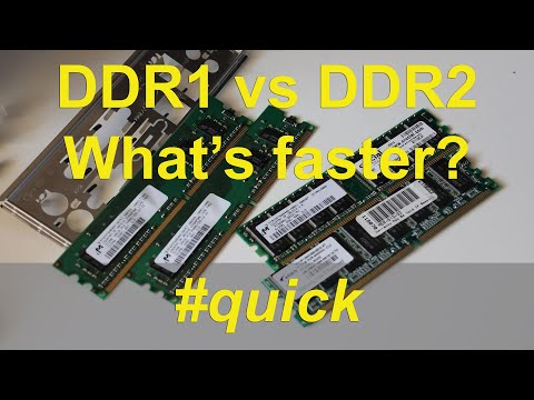 DDR1 Vs DDR2 RAM - Which is fastest? (Quick edition, single vs dual channel)