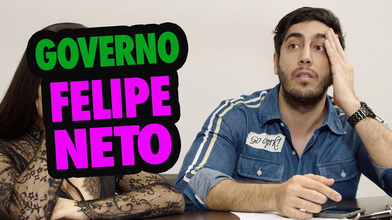 Governo FELIPE NETO - Jonathan Nemer (Erros no Final)