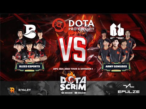 Bleed Esports vs Army Geniuses - DPC SEA 2023 Tour 2: Division I - Game Highlights - BO3