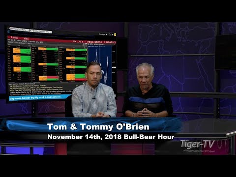 November 14th Bull-Bear Trading Hour on TFNN - 2018