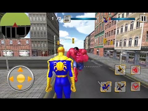 Superhero Spider Survival Mission | Spider Hero Vs Monster Gangster - Android GamePlay