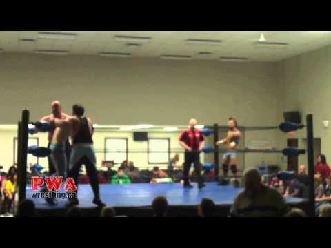 PWA Hysteria 2014 - Can Man Dan & Richie Rage vs. Andy Anderson & William Saint
