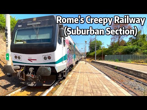 ⁴ᴷ⁶⁰ Exploring Rome's Creepy Railway - The Rome/Viterbo Line (Suburban Section)