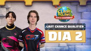 QUALIFICATÓRIA DE ÚLTIMA CHANCE - DIA 2| MUNDIAL DE CLASH OF CLANS 2026 #clashworlds
