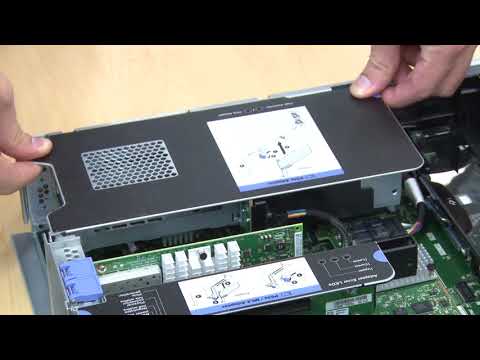 Lenovo x3650 M5 installing a rear 2.5-inch HDD kit