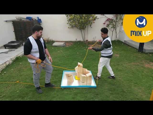 تحدي البرج الخشبي