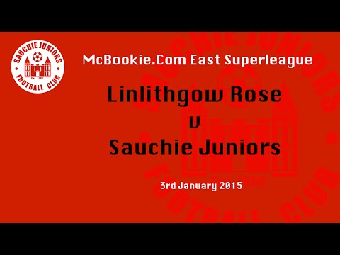 03/01/2015 Linlithgow Rose v Sauchie Juniors - Highlights