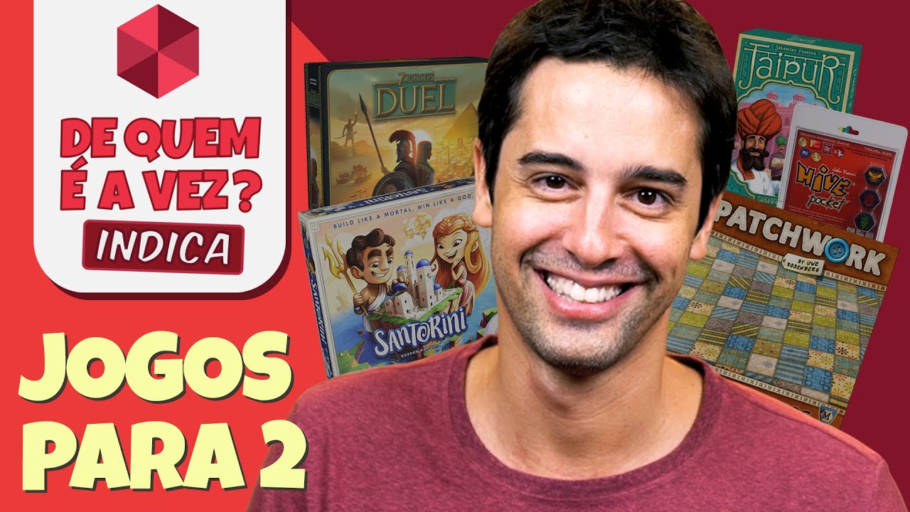 TÁ ACOMPANHADO TOP JOGOS PARA DOIS JOGADORES | De Quem é a Vez - INDICA
