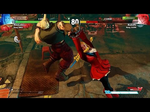 SFV - Nash Rage Quitters (8 Games) - 60fps ✔