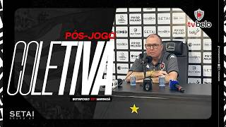 COLETIVA PÓS-JOGO COM TÉCNICO MARCELO FERNANDES | Botafogo x Maringá