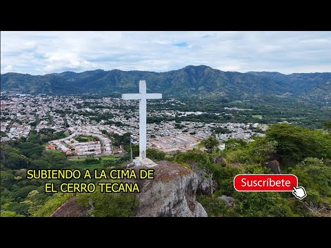 El Cerro Tecana En Santa Ana, EL SALVADOR Bonitas Vistas de Toda La Ciudad. 