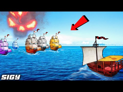 Fighting a SERVER ALLIANCE at a Fort of Fortune in Sea of Thieves