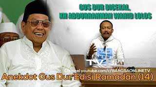 Gus Dur Dicekal, KH Abdurrahman Wahid Lolos