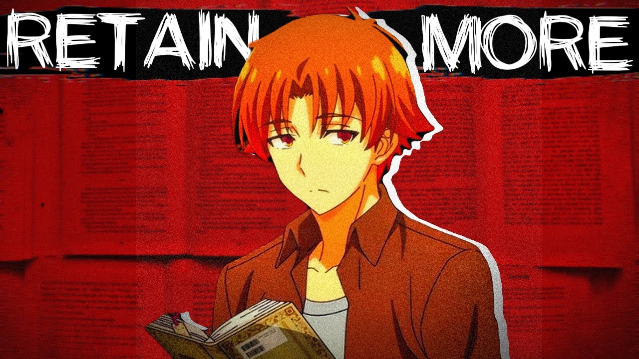 How To Actually Read Books Like Ayanokoji | Absorb Books 3x Faster Like A Sponge