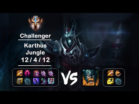 KR Challenger Replays Jungle Karthus vs Olaf Ep.2154