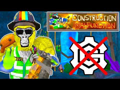 Gorilla Tag added a MYSTERY CONSTRUCTION update!?