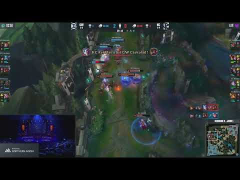 REKKLES PENTAKILL - Karmine Corp vs GameWard LFL 2022 spring
