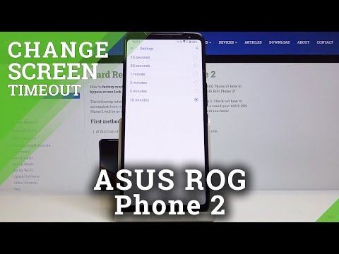 How to Activate Screen Timeout on ASUS ROG Phone 2 – Screen Timeout Settings