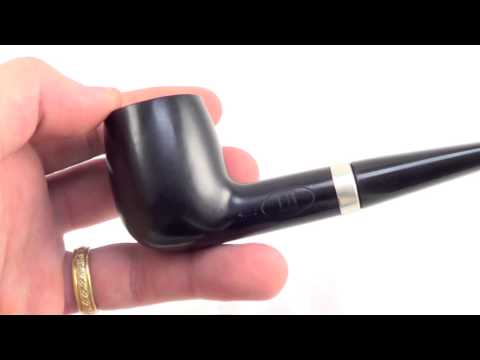 Dunhill Dress Group 4 Classic Billiard Style Smoking Pipe W Silver Band From PIPELIST.COM