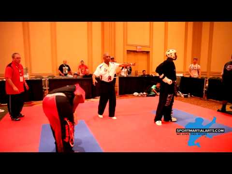 Kodaq Wray vs Kameren Dawson - Mens Middleweight Sparring - Battle of Atlanta 2014