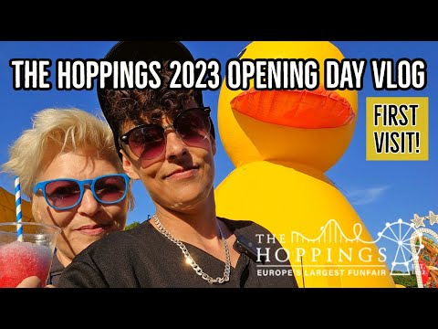 We went to Europe's biggest travelling funfair on opening day! The Hoppings 2023 Funfair Vlog