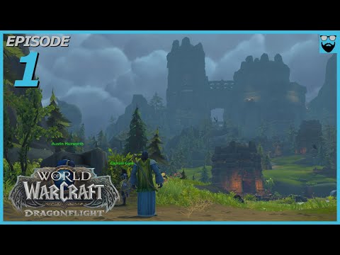 Let's Play World of Warcraft Dragonflight - Human Mage Part 1 - Relaxing Leveling Campaign Gameplay