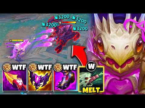 Kog'Maw but I deal over 20% MAX HP per auto... even TANK Cho'Gath gets deleted