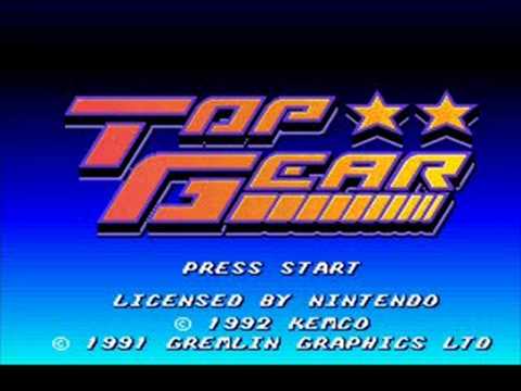 Top Gear - Track 1 (Super Nintendo)