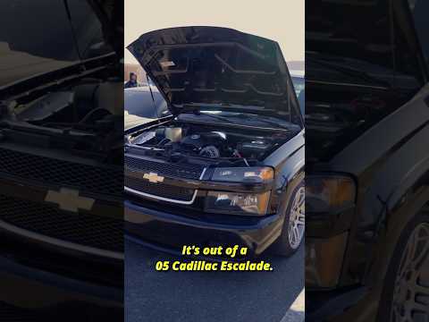 LQ9 V8 from a 2005 Cadillac Escalade swapped into 2007 Chevy Colorado Xtreme Edition ! #cadillac #ls