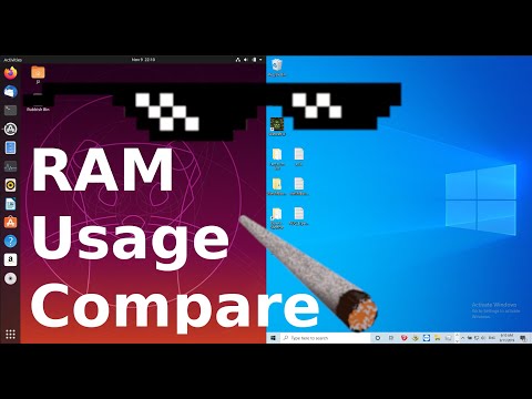 Ubuntu 19.10 vs LInux Mint 19.3 - RAM Usage Compare