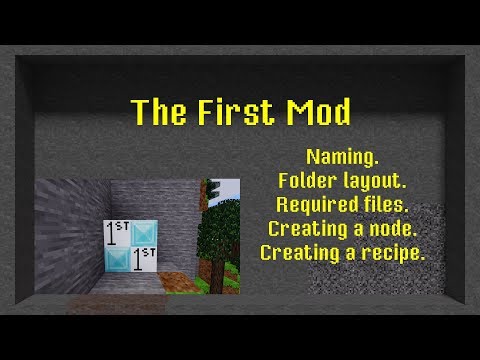The First Mod | 02-01 | Minetest Modding Course