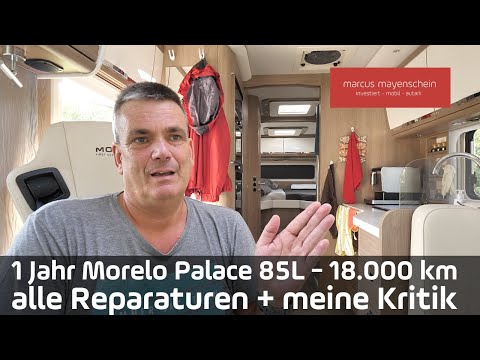 1 Jahr MORELO Palace 85L - meine Kritik nach 18.000 km - alle Reparaturen