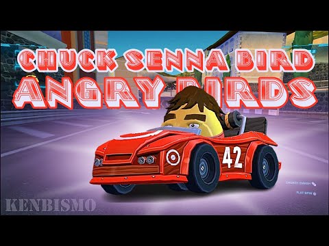 Cars 2 The Video Game Angry Birds Expansion Mod - Chuck Senna Bird - Mountain Run - Extreme Speed