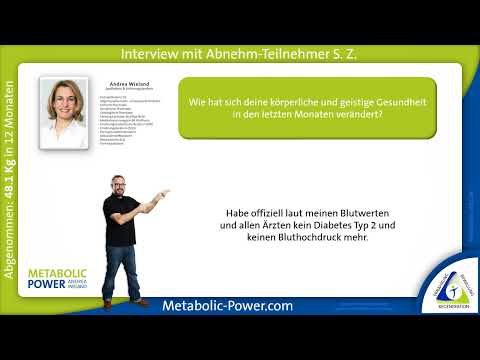 Stefan  Z. 48,1  kg in 12 Monaten abgenommen - Abnehmen aber sicher - Andrea Wieland 2 U