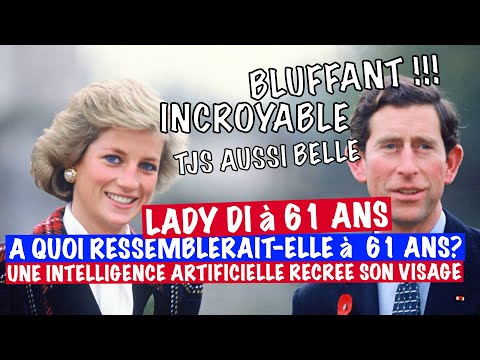 Lady DI Diana à 61 ans : une intelligence artificielle imagine à quoi elle ressemblerait aujourd'hui